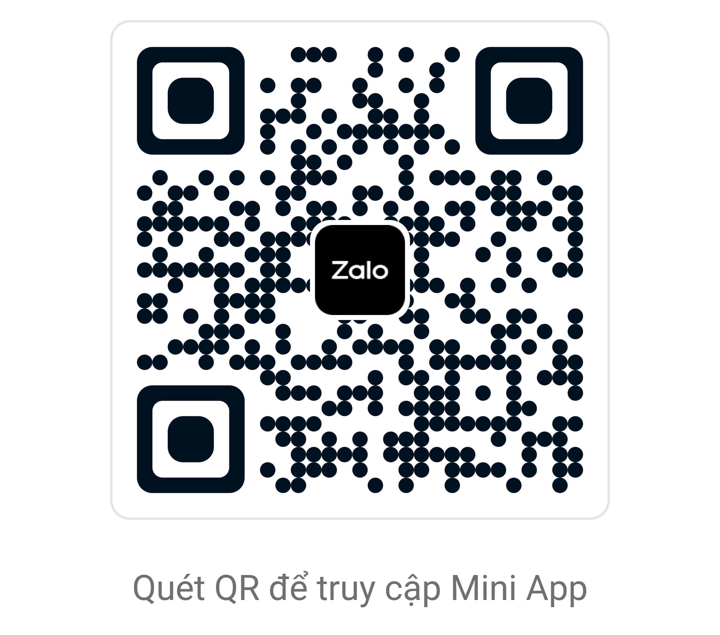 Quét để mở chiến dịch mua chung