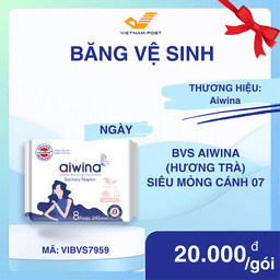 BVS Aiwina (Hương trà) Siêu mỏng cánh 07 Ngày 24 - 8x48